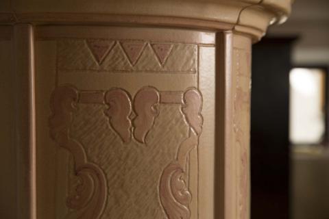Stufe Collizzolli modello Sissi stufe in ceramica stufa a legna artigianale